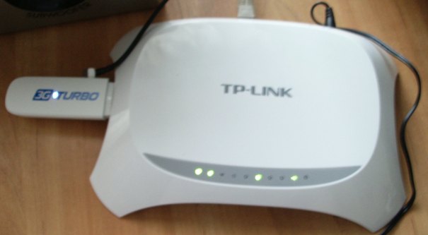 3g роутер TP-LINK TL-MR3420 с модемом Huawei EC 306